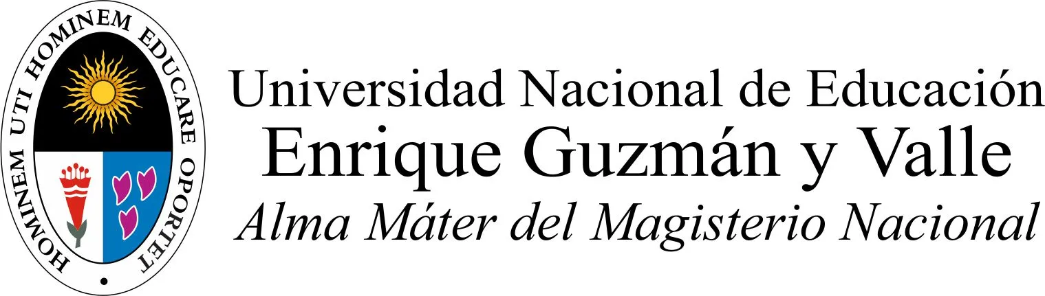 Logo de la Universidad Nacional de Educación Enrique Guzmán y Valle